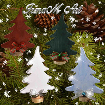 Ръчно изработени изделия от дърво Коледа и Нова година  Ръчно изработени изделия от дърво Сувенир  Пухкава елха